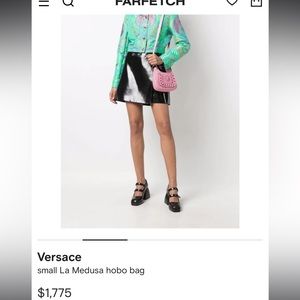 Versace small La Medusa hobo bag